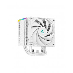 DEEPCOOL Cooler -AK500 DIGITAL WH-, Intel Socket LGA2066/2011/1700/1200/1151/1150/1155 & AMD AM5/AM4, up to 240W, 1x FK120 FDB fan:120x120x25mm, 500~1850 RPM±10%, <28 dB(A), 68.99 CFM, 4-pin PWM, Fluid Dynamic Bearing, 5x 6mm Cooper heatpipes, magnetic st